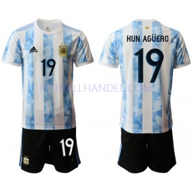 Barn Fotballdrakter Argentina Kun Agüero 19 Hjemme 2020 Kortermet